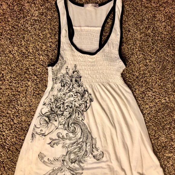 White Racerback - Picture 1 of 2